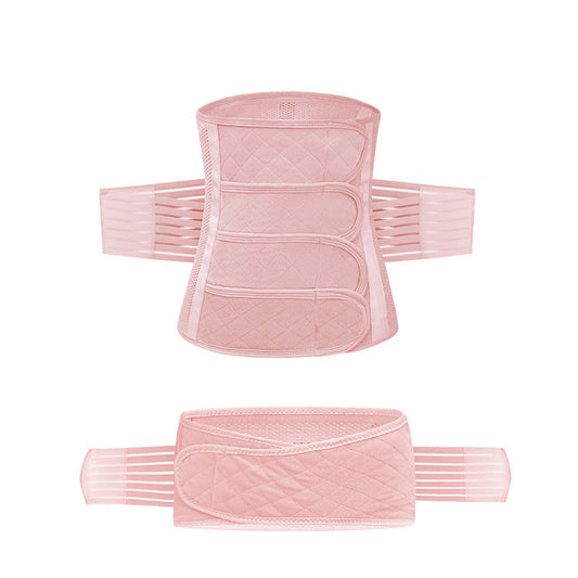 Mehrlagige Bauch- und Beckenbandage in Grün