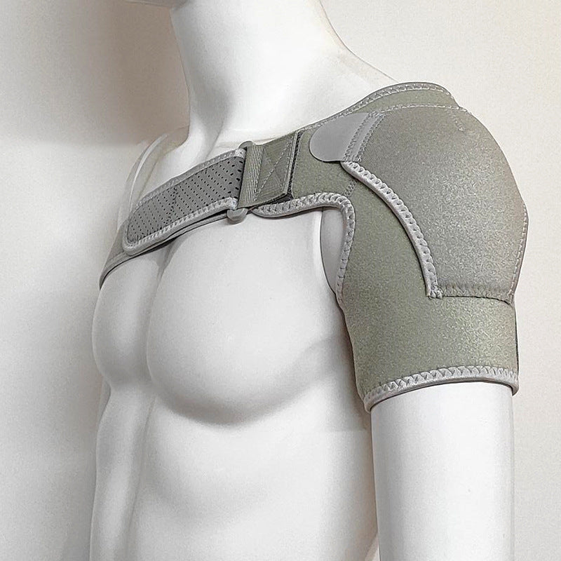 Schulterbandage mit Stützpanel und verstellbaren Gurten