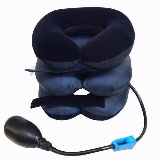 Aufblasbare Nackenstütze mit Handpumpe