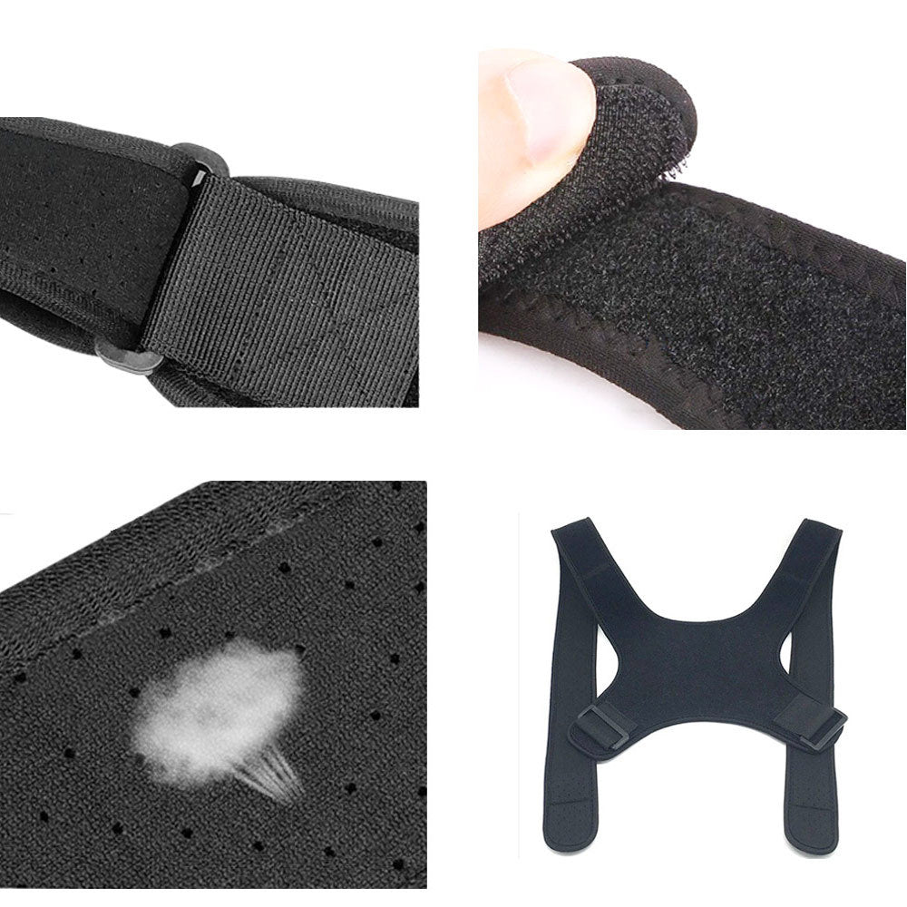 Haltungstrainer mit breitem Panel am oberen Rücken