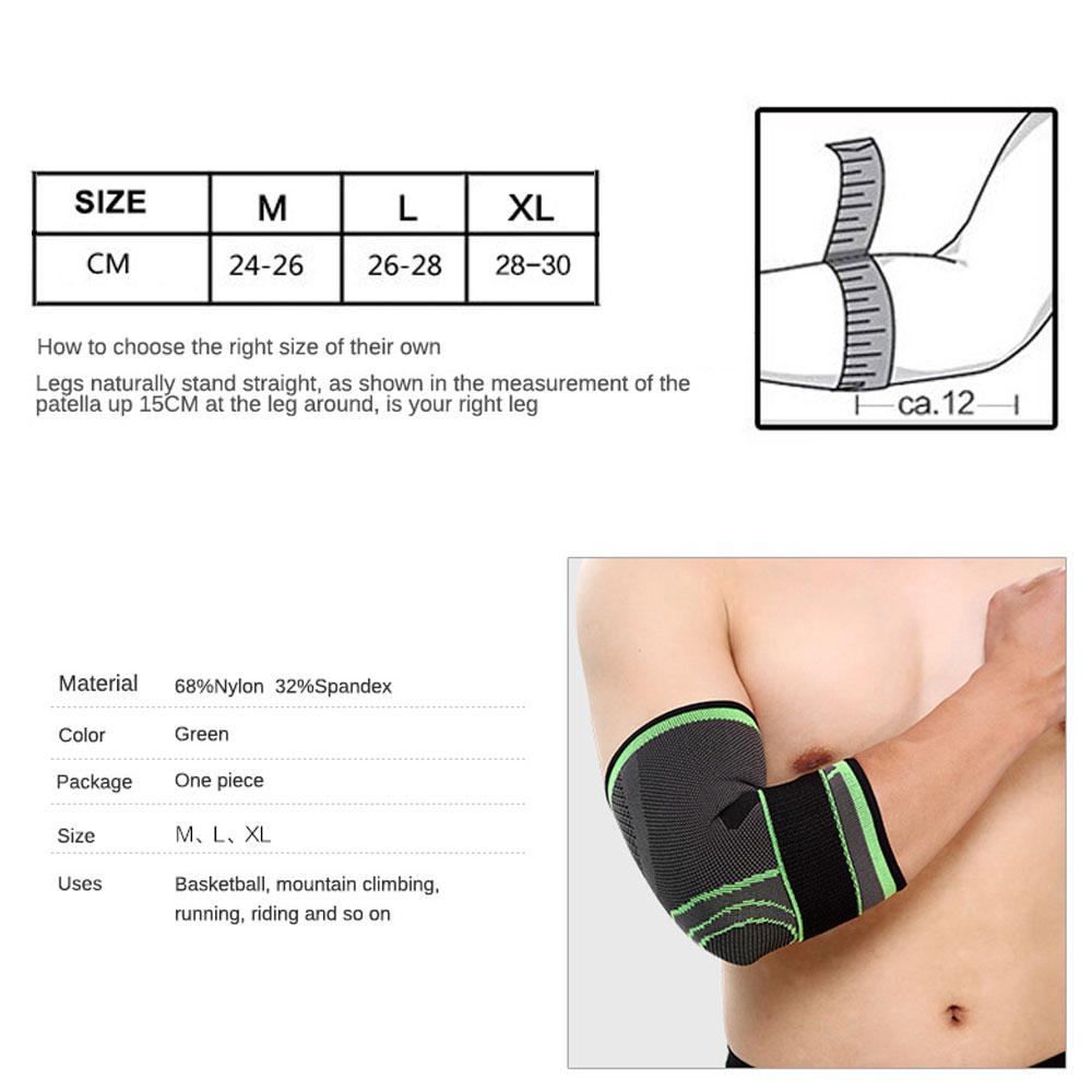 Ellenbogenschoner (2 Stücke), verstellbare Ellenbogenbandage , atmungsaktive, elastische Nylon-Ellbogen-Ärmelstütze, Kompressionswickel für Golf-Tennis-Sporttraining Frauen, Männer, Ellenbogen-Schmerzlinderung