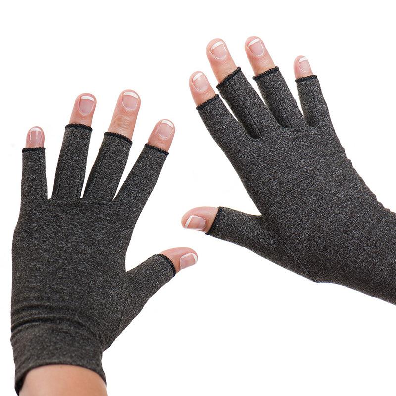 Handkompressionschuhe für Arthritis - Bequeme Passform, fingerloses Design, atmungsaktives und feuchtigkeitstransportierendes Gewebe - Linderung von rheumatoiden Schmerzen/Muskelverspannungen/Karpaltunnelschmerzen