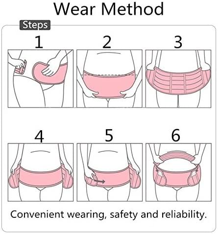 Bauchband für die Schwangerschaft, Schwangerschaftsgürtel - Mutterschaftsgürtel für Rückenschmerzen vorgeburtlich - Schwangerschaftsstützgürtel mit verstellbarem / atmungsaktivem Material Rückenstütze für schwangere Frauen