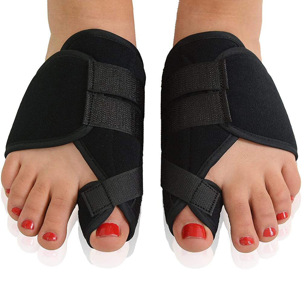 Hallux Vaglus Bandage- 1 paar Zehenspreizer - Bunion Relief für die Schlafenszeit - für Männer und Frauen