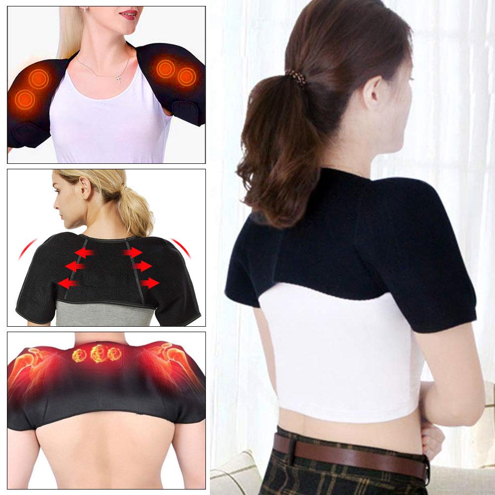 Turmalin Warm Brace Selbsterhitzender Massagegürtel für Nackenstütze