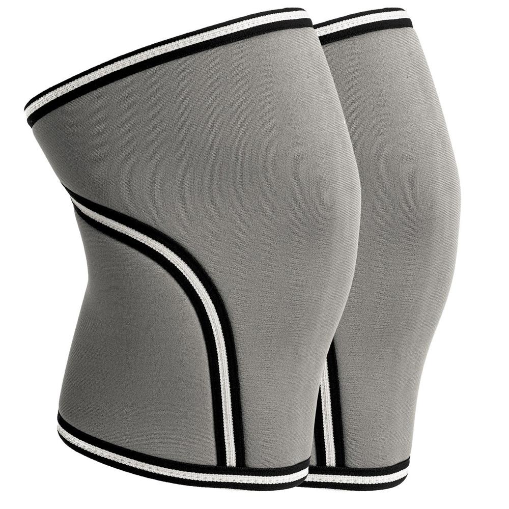 ZSZBACE Knie-Ärmel - 7 mm dicke Kompressions-Kniestütze für Gewichtheben, Powerlifting, Kniebeugen und CrossFit-Training Fitness für Frauen und Männer, 6 GRÖSSE