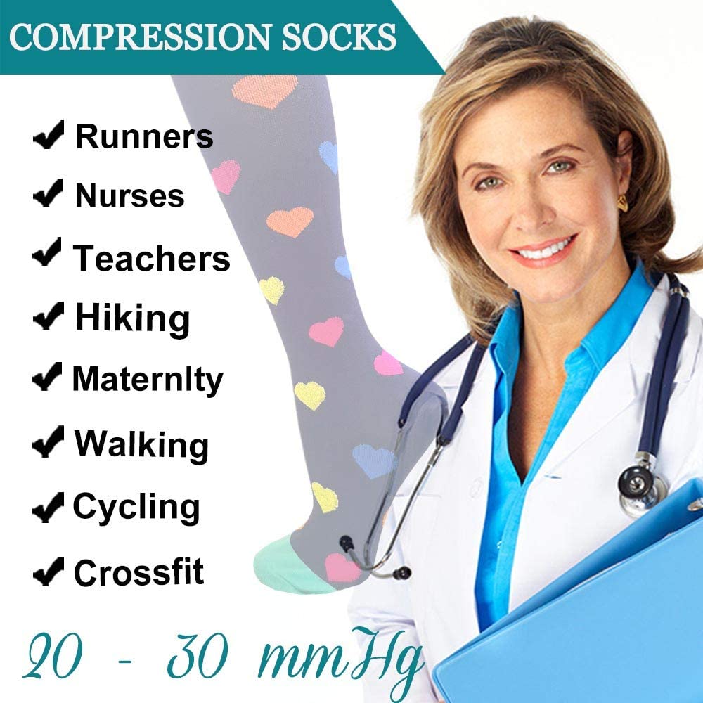 Kompressionsstrümpfe für Frauen und Männer - Best Athletic, Circulation & Recovery