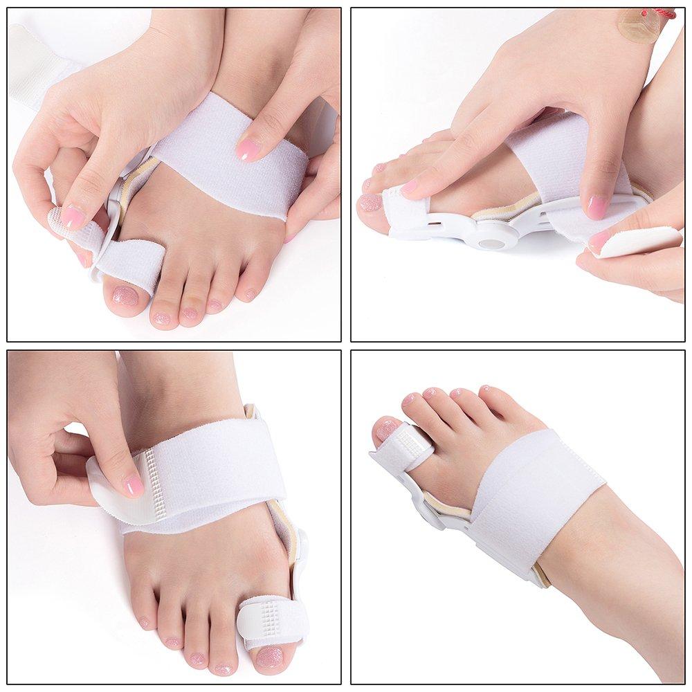 Zehenspreizer für Männer & Frauen - Orthopädische Zehenkorrektur , Hallux Valgus Brace