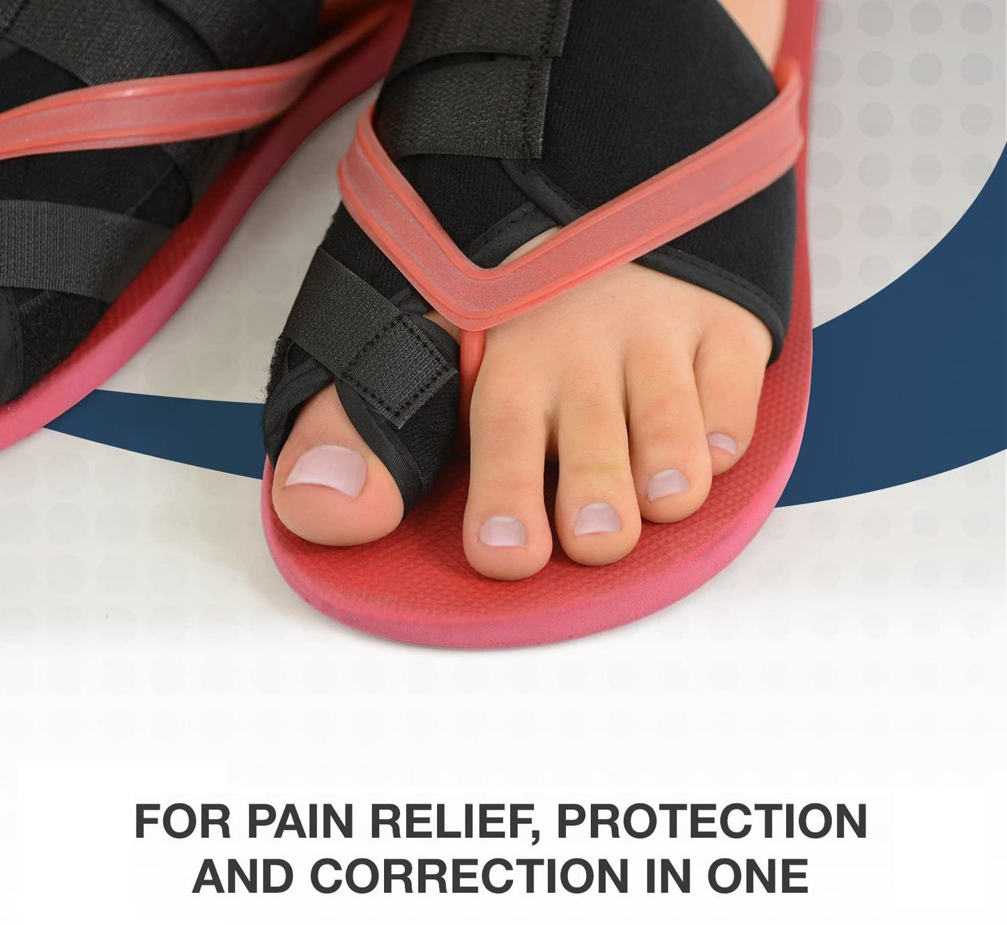 Hallux Vaglus Bandage- 1 paar Zehenspreizer - Bunion Relief für die Schlafenszeit - für Männer und Frauen