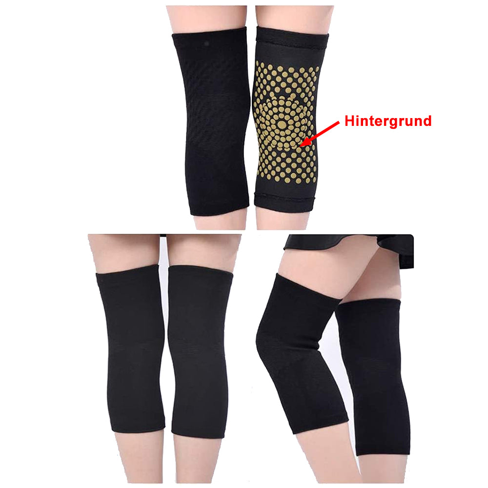 Selbsterwärmende Knieschützer, Kniewärmer, Wärme Knieschoner, Wärmetherapie Kniebandage, Winter Warm Knieorthese Schmerzlinderung, Für Freizeit Und Allerlei Sport - Unisex - 1 Paar