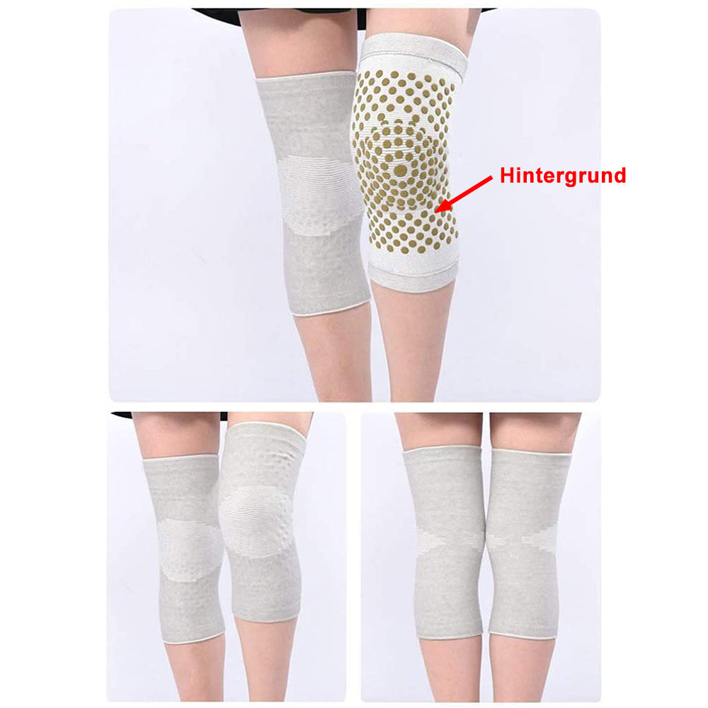 Selbsterwärmende Knieschützer, Kniewärmer, Wärme Knieschoner, Wärmetherapie Kniebandage, Winter Warm Knieorthese Schmerzlinderung, Für Freizeit Und Allerlei Sport - Unisex - 1 Paar