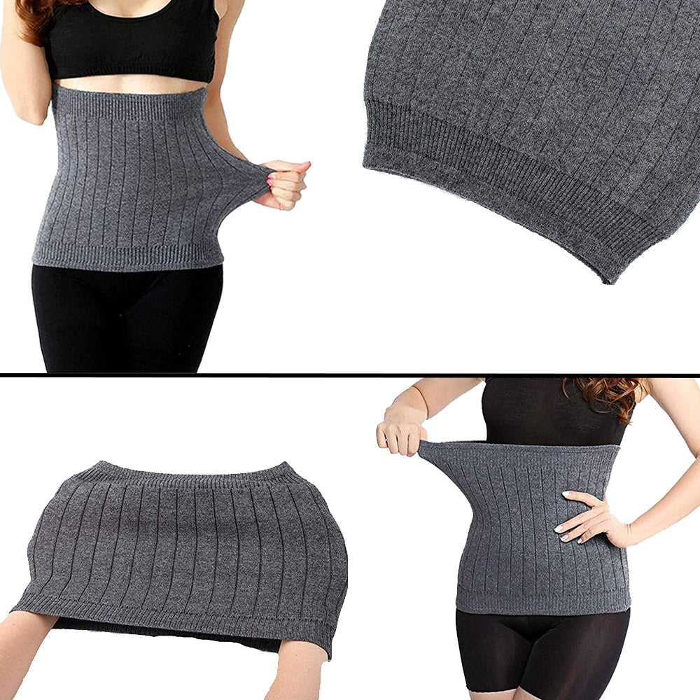 Winter Nierenwärmer Kaschmir Rückenwärmer Elastisch Taille Unterstützung