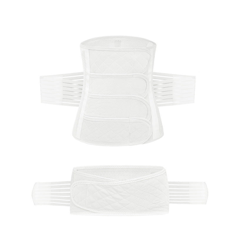 Mehrlagige Bauch- und Beckenbandage in Grün