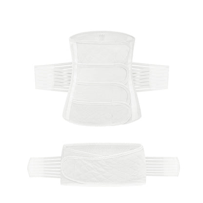 Mehrlagige Bauch- und Beckenbandage in Grün
