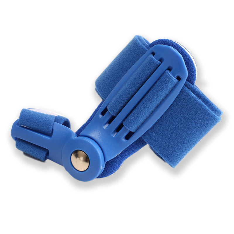 Hallux-valgus-Schiene mit Gelenk und breitem Gurt