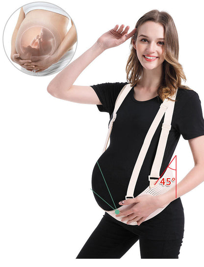 Verstellbare Bauchstütze mit Gurten für die Schwangerschaft