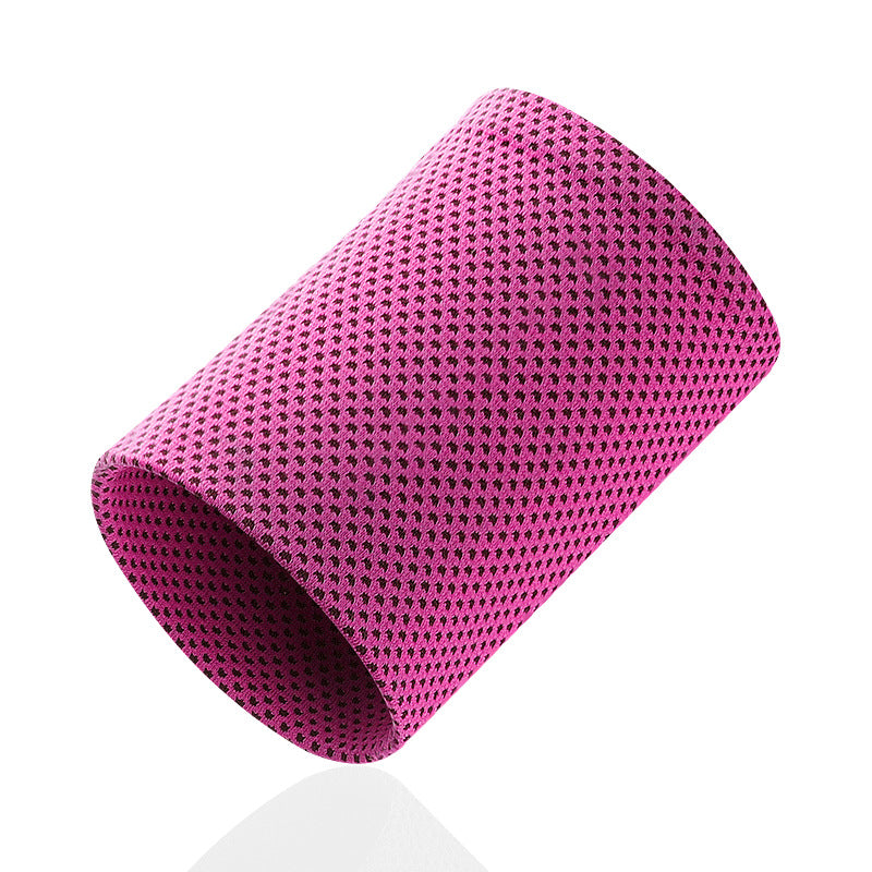 Handgelenkbandage mit offenem Strickmuster