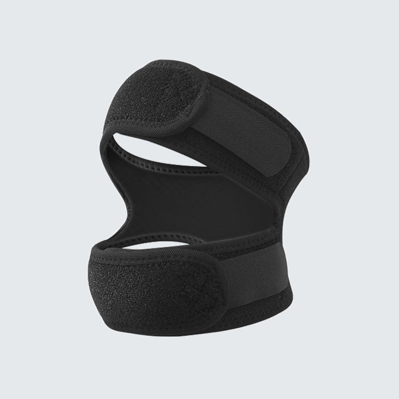 Perforierte Knie-Wickelbandage mit Patellaöffnung
