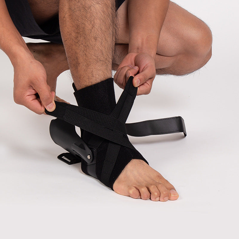 Offene Knöchelbandage mit seitlicher Schiene