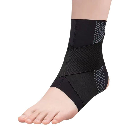 Schmale Knöchelbandage mit Kreuzwicklung
