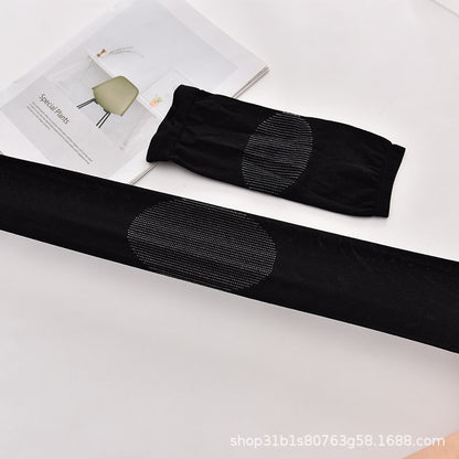 Einfarbige Kniebandage in Beige