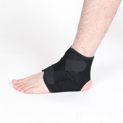 Flache Knöchel-Wickelbandage mit kurzem Abschluss