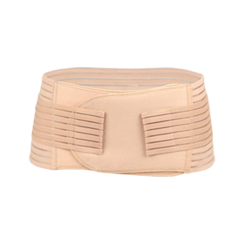 Breite, gerippte Beckenbandage nach der Geburt