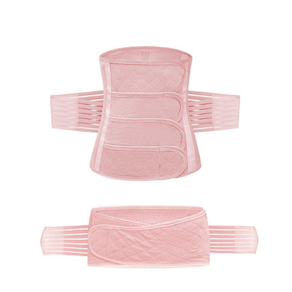 Mehrlagige Bauch- und Beckenbandage in Grün
