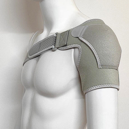 Schulterbandage mit Stützpanel und verstellbaren Gurten