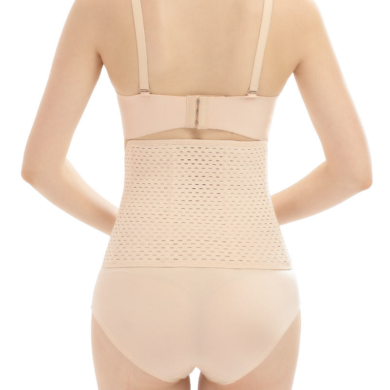 Perforierte Bauchbandage mit Seitenverschluss