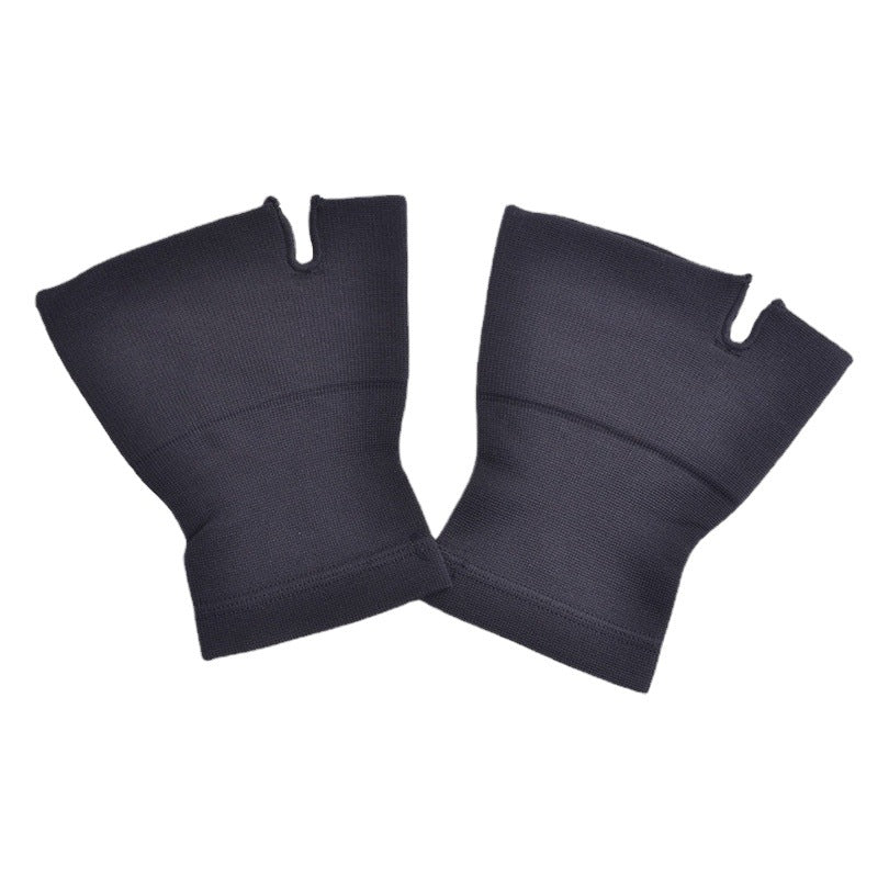 Schwarze Stützbandagen für Hand und Handgelenk