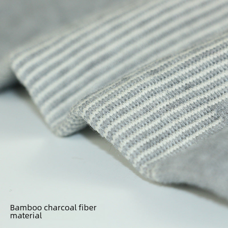 Beige Kniebandagen mit Strickzonen
