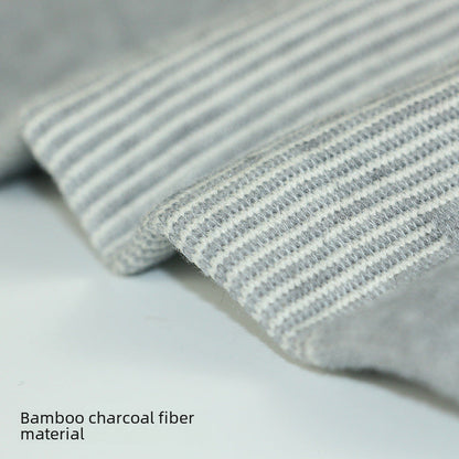 Beige Kniebandagen mit Strickzonen