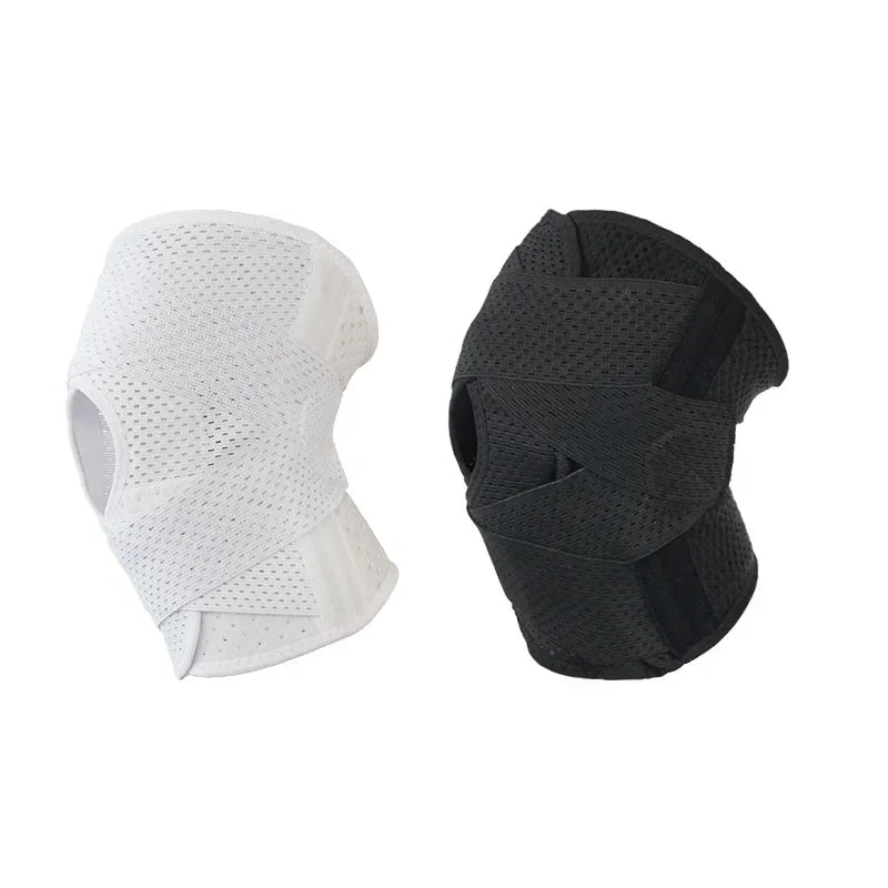 Verstellbare Kniebandage mit offener Patella