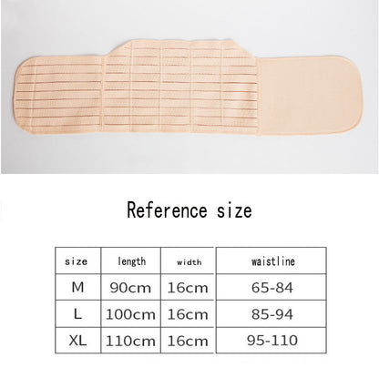 Bauchbandage mit geripptem Frontpanel