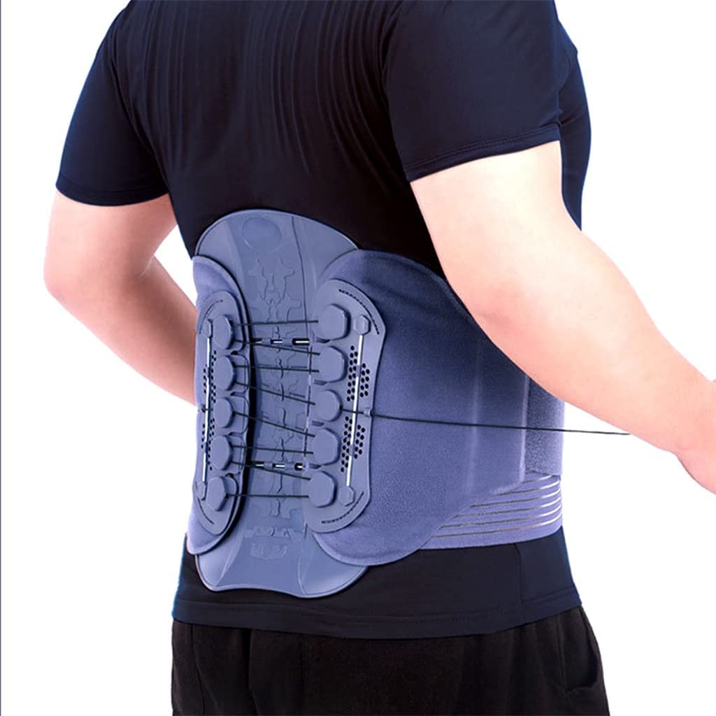 Lendenbandage mit Stützpanel und Seilzug