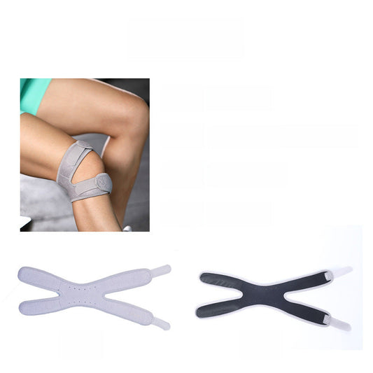 Patellaband mit gekreuzten Gurten