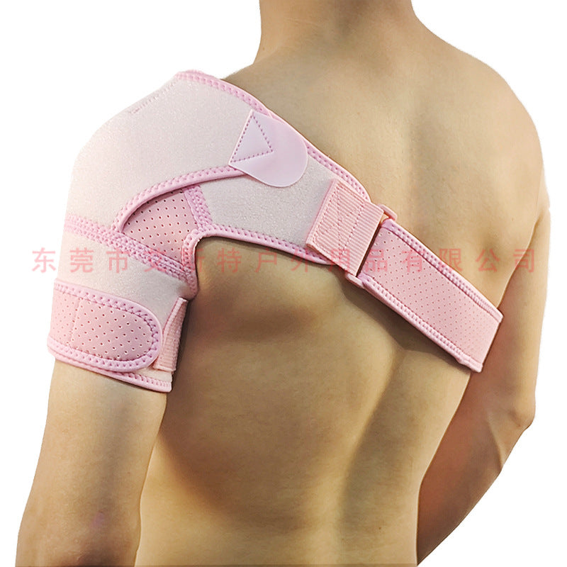 Schulterbandage mit Stützpanel und verstellbaren Gurten