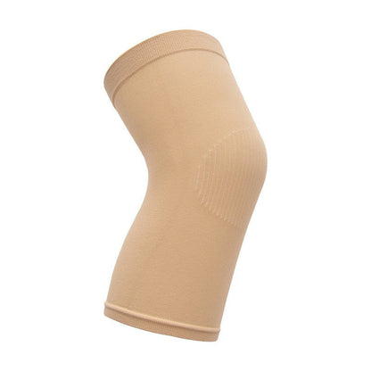 Einfarbige Kniebandage in Beige