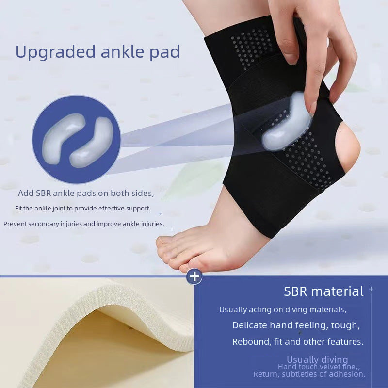 Schmale Knöchelbandage mit Kreuzwicklung