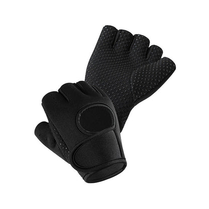 Fingerlose Trainingshandschuhe mit Handgelenkstütze