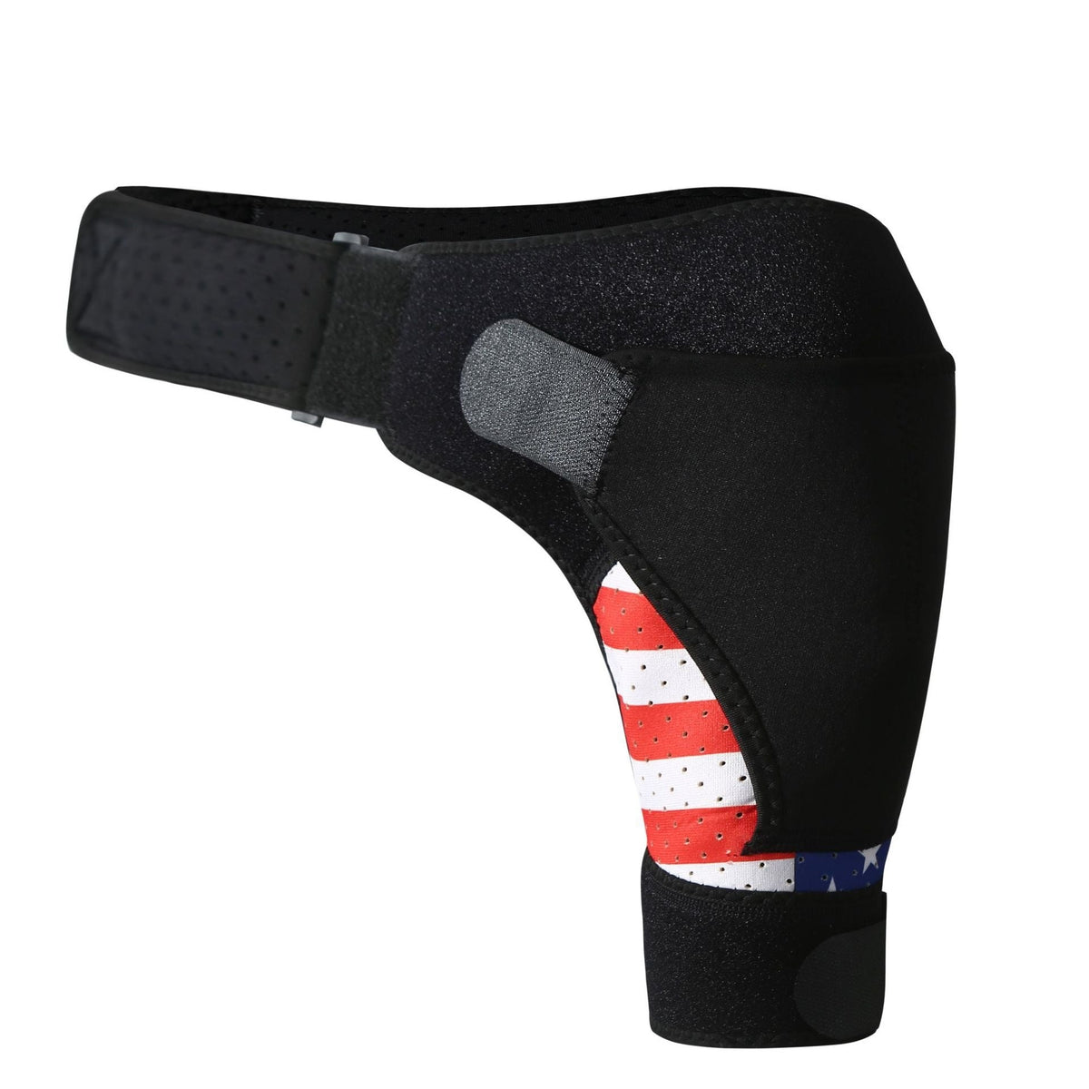 Verstellbare Schulterbandage mit Flaggenmotiv