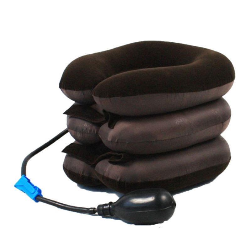 Aufblasbare Nackenstütze mit Handpumpe