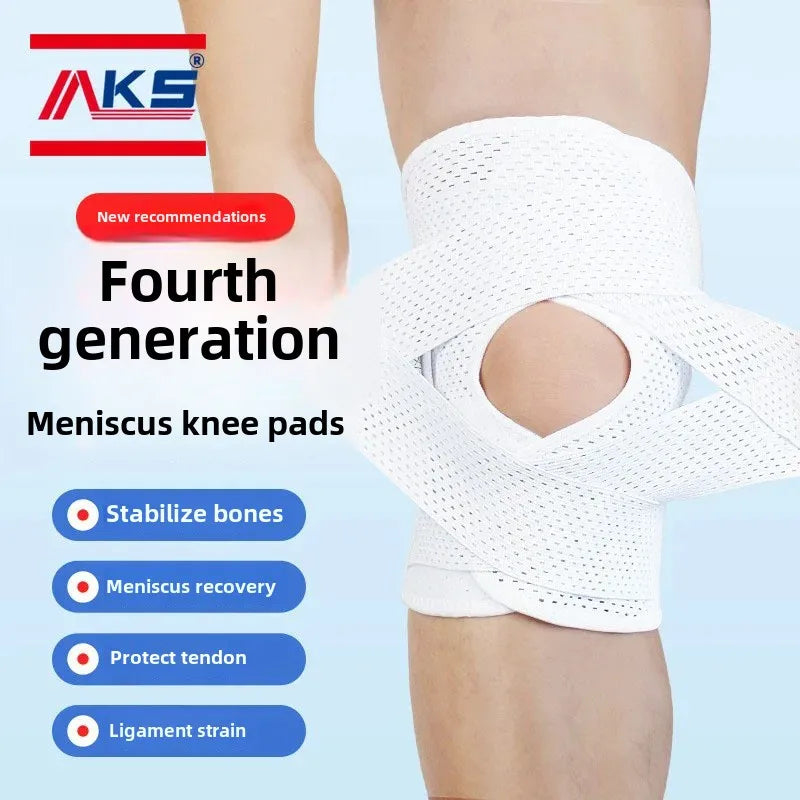 Verstellbare Kniebandage mit offener Patella