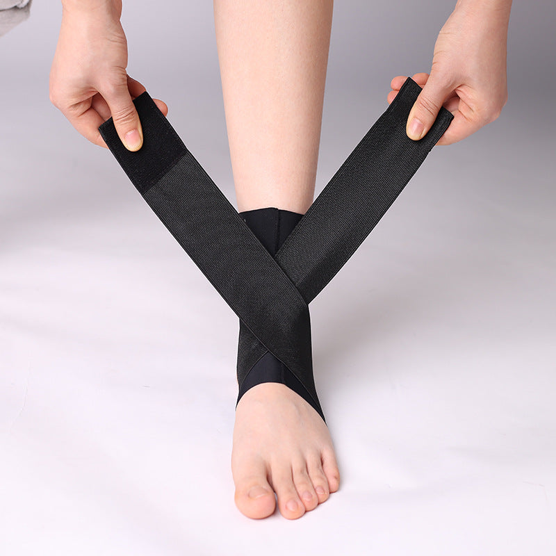 Lange Knöchelbandage mit Kreuzgurten