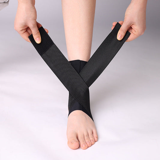 Lange Knöchelbandage mit Kreuzgurten