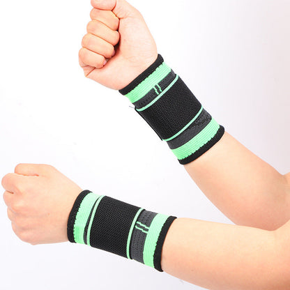 Gestreifte, verstellbare Handgelenk-Wickelbandage