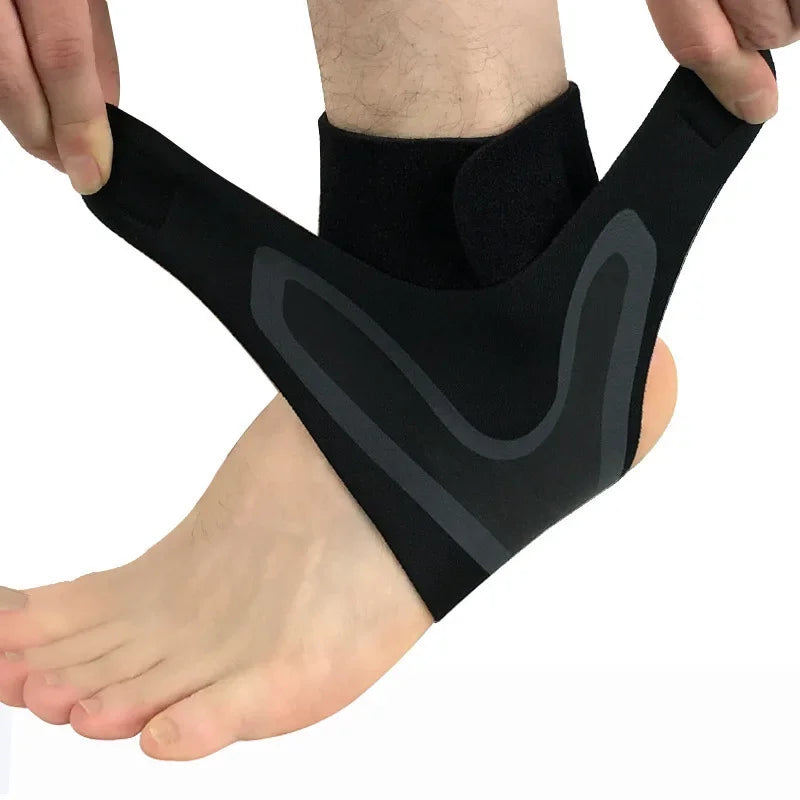 Offene Knöchelbandage mit Kreuzgurten