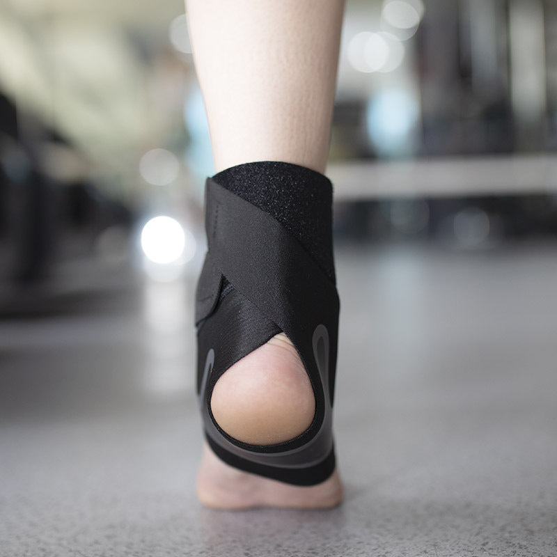 Knöchelbandage mit offener Ferse und V-Panel