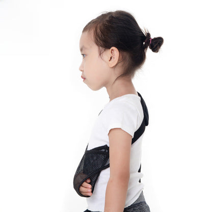 Kinder-Armschlinge aus Mesh mit Unterarmtasche